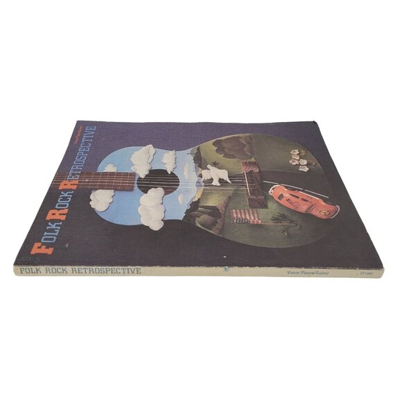 Folk Rock Retrospective Sheet Music Piano Vocal Chords 1988 HTF - Picture 5 of 10